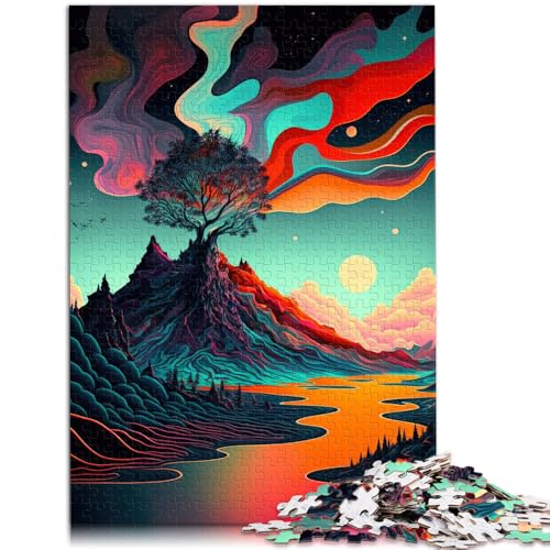 Puzzle für Erwachsene mit 1000 Teilen psychedelisches Präzisions-Puzzle 26 x 38 cm einzigartige Geburtstags- und Geschenkideen für Teenager ab 14 Jahren Puzzle für Erwachsene mit 1000 Teilen psychedelisches Präzisions-Puzzle 26 x 38 cm einzigartige Geburtstags- und Geschenkideen für Teenager ab 14 Jahren von DLBHSG