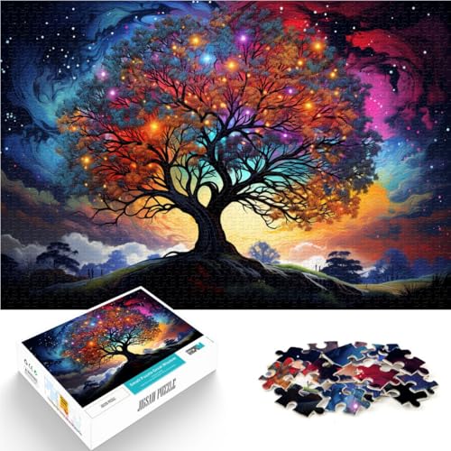 Puzzle für Erwachsene mit 1000 Teilen seltsamer bunter Zauberbaum Denkspiel 50 x 75 cm Lernspiel für Geburtstag Weihnachten Puzzle für Erwachsene mit 1000 Teilen seltsamer bunter Zauberbaum Denkspiel 50 x 75 cm Lernspiel für Geburtstag Weihnachten von DLBHSG