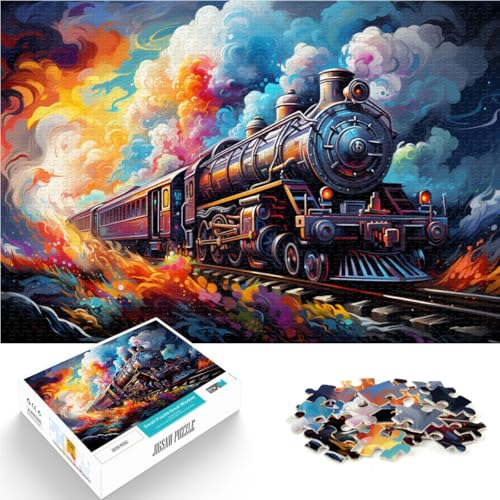 Puzzle für Erwachsene mit 1000 Teilen. EIN Zug der durch das Denkspiel Fahren kann. 50 x 75 cm. Fördert die Liebe zwischen Paaren für Teenager ab 14 Jahren. Puzzle für Erwachsene mit 1000 Teilen. EIN Zug der durch das Denkspiel Fahren kann. 50 x 75 cm. Fördert die Liebe zwischen Paaren für Teenager ab 14 Jahren. von DLBHSG