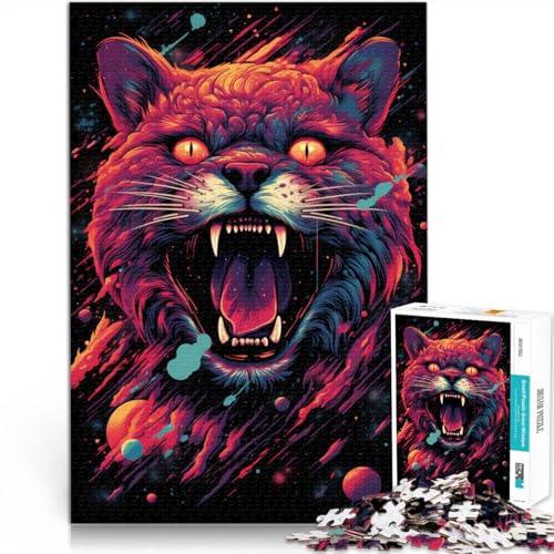 Puzzle für Erwachsene süße Maus 1000 Teile Puzzle für Erwachsene 19,7 x 29,5 Zoll Holzpuzzle Lernspiele für Zuhause DIY-Spielzeug für Erwachsene und Kinder ab 14 Jahren von DLBHSG