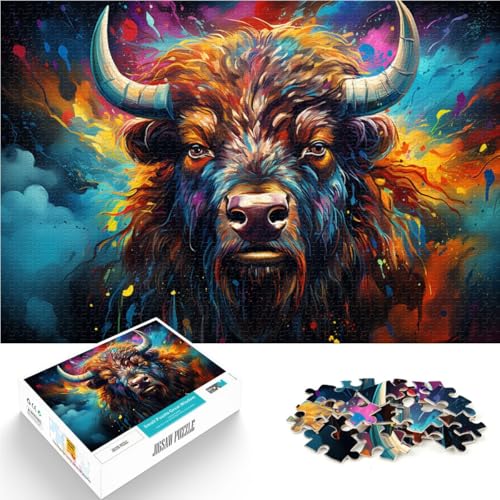 1000-teiliges Puzzle für Erwachsene Bison-Denkspiel 50 x 75 cm anspruchsvoll zu lösen Aber unterhaltsam und humorvoll für Teenager ab 14 Jahren 1000-teiliges Puzzle für Erwachsene Bison-Denkspiel 50 x 75 cm anspruchsvoll zu lösen Aber unterhaltsam und humorvoll für Teenager ab 14 Jahren von DLBHSG