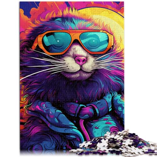 Puzzle für Erwachsene 1000 Teile Kunst Tiermaus Spielzeug Lernspiele Stressabbau 50x75cm Einzigartige Geburtstage und Geschenke von DLBHSG