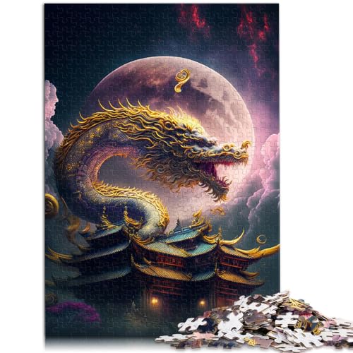 Puzzle mit 1000 Teilen für Erwachsene Japanisches Drachen-Spielzeug zum Stressabbau 50 x 75 cm einzigartige Heimdekoration und Geschenke für Teenager ab 14 Jahren Puzzle mit 1000 Teilen für Erwachsene Japanisches Drachen-Spielzeug zum Stressabbau 50 x 75 cm einzigartige Heimdekoration und Geschenke für Teenager ab 14 Jahren von DLBHSG