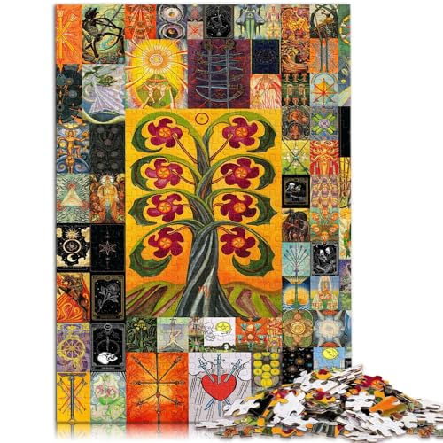 Puzzle für Kinder bunter Tiger 1000 Teile Puzzle für Erwachsene 49,7 x 75,4 cm Holzpuzzle Denksportaufgabe für Erwachsene und Kinder ab 14 Jahren Puzzle für Kinder bunter Tiger 1000 Teile Puzzle für Erwachsene 49,7 x 75,4 cm Holzpuzzle Denksportaufgabe für Erwachsene und Kinder ab 14 Jahren von DLBHSG