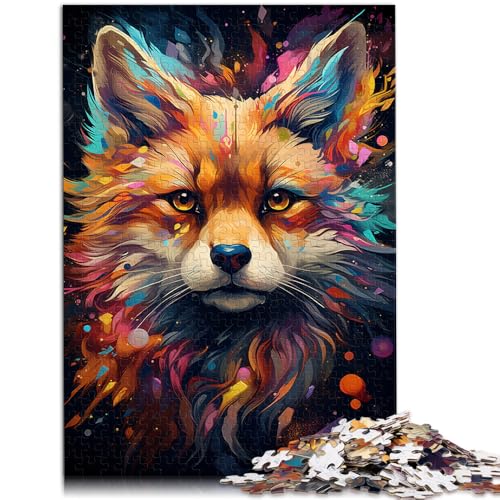 1000-teiliges Puzzle für Erwachsene Malen Farbfuchs Entspannungsspiele 50 x 75 cm Herausforderung der Gehirnintelligenz süchtig machendes Spielzeug für 14-Jährige von DLBHSG