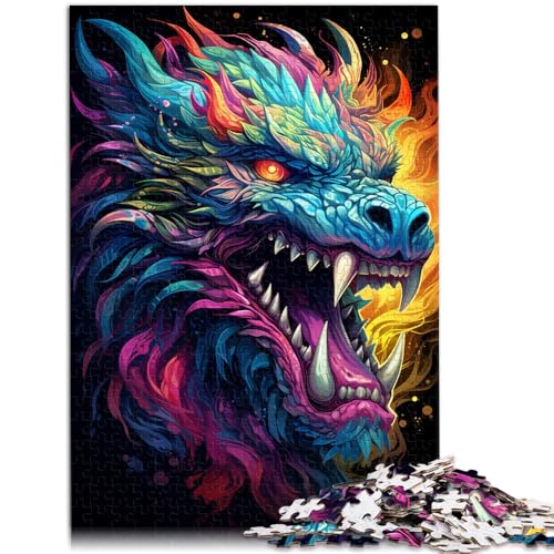 Puzzle mit 1000 Teilen Erwachsene Denkspiel „Drachengott“ 26 x 38 cm Herausforderung die Intelligenz des Gehirns süchtig machendes Spielzeug Teenager ab 14 Jahren Puzzle mit 1000 Teilen Erwachsene Denkspiel „Drachengott“ 26 x 38 cm Herausforderung die Intelligenz des Gehirns süchtig machendes Spielzeug Teenager ab 14 Jahren von DLBHSG
