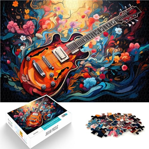 Puzzle mit 1000 Teilen Erwachsene Gitarren-Spaßspiele die ganze Familie 26 x 38 cm mit vollständig ineinander greifenden zufällig geformten Teilen Teenager ab 14 Jahren Puzzle mit 1000 Teilen Erwachsene Gitarren-Spaßspiele die ganze Familie 26 x 38 cm mit vollständig ineinander greifenden zufällig geformten Teilen Teenager ab 14 Jahren von DLBHSG