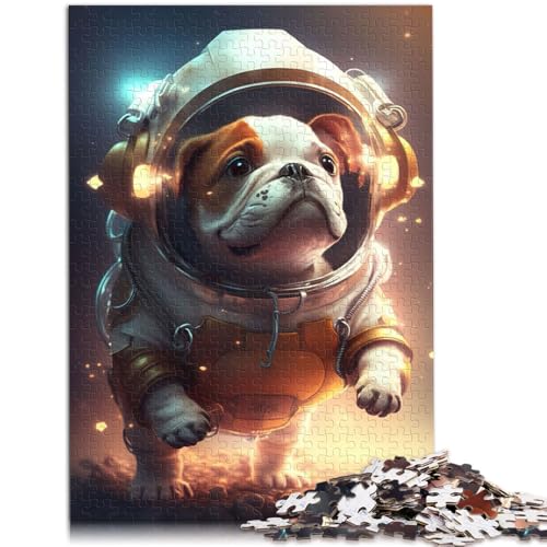 Puzzle mit 1000 Teilen für Erwachsene Astronaut Weltraum-Bulldogge Lernspielzeug 26 x 38 cm Stressabbau Urlaub zu Hause Zeit totschlagen Puzzle mit 1000 Teilen für Erwachsene Astronaut Weltraum-Bulldogge Lernspielzeug 26 x 38 cm Stressabbau Urlaub zu Hause Zeit totschlagen von DLBHSG
