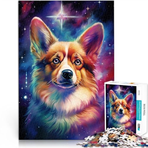 Puzzle mit 1000 Teilen für Erwachsene Cosmic Corgi Denkspiel 50 x 75 cm anspruchsvoll Aber unterhaltsam und humorvoll für Teenager ab 14 Jahren Puzzle mit 1000 Teilen für Erwachsene Cosmic Corgi Denkspiel 50 x 75 cm anspruchsvoll Aber unterhaltsam und humorvoll für Teenager ab 14 Jahren von DLBHSG
