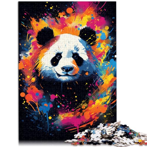 Puzzle mit 1000 Teilen für Erwachsene Malen Panda lustige Familienspiele 26 x 38 cm. Helfen Sie dem Gehirn süchtig machendes Spielzeug zu trainieren und Geduld zu fördern Puzzle mit 1000 Teilen für Erwachsene Malen Panda lustige Familienspiele 26 x 38 cm. Helfen Sie dem Gehirn süchtig machendes Spielzeug zu trainieren und Geduld zu fördern von DLBHSG
