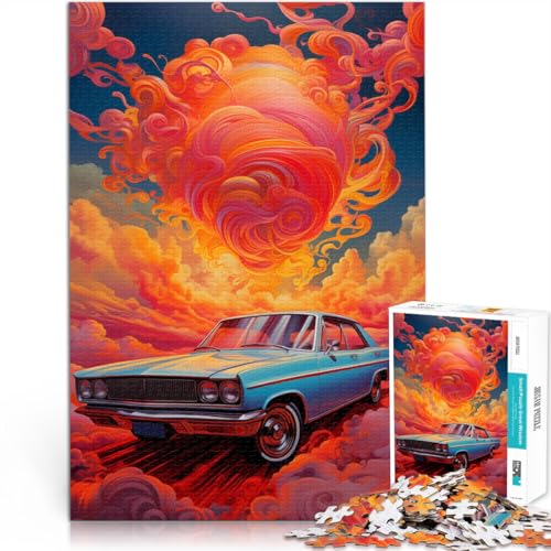 Puzzle mit 1000 Teilen für Erwachsene Malen eines coolen Autos entspannendes intellektuelles Lernspielzeug 50 x 75 cm anspruchsvolles Spiel und Familienspiel Puzzle mit 1000 Teilen für Erwachsene Malen eines coolen Autos entspannendes intellektuelles Lernspielzeug 50 x 75 cm anspruchsvolles Spiel und Familienspiel von DLBHSG