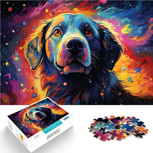 Puzzle mit 1000 Teilen für Erwachsene Sternenhimmel-Hund Denkspiel 26 x 38 cm Künstlersammlung bildende Kunst für Teenager ab 14 Jahren Puzzle mit 1000 Teilen für Erwachsene Sternenhimmel-Hund Denkspiel 26 x 38 cm Künstlersammlung bildende Kunst für Teenager ab 14 Jahren von DLBHSG
