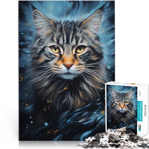 Puzzle mit 1000 Teilen für Erwachsene Traumkatzen Lernspielzeug 26 x 38 cm Stressabbau Urlaub zu Hause Zeitvertreib für Kinder ab 14 Jahren Puzzle mit 1000 Teilen für Erwachsene Traumkatzen Lernspielzeug 26 x 38 cm Stressabbau Urlaub zu Hause Zeitvertreib für Kinder ab 14 Jahren von DLBHSG