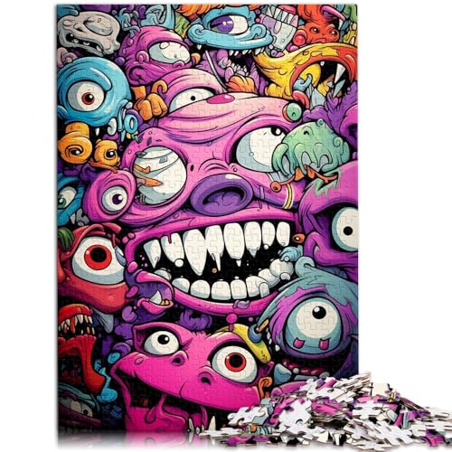 Puzzle mit 1000 Teilen für Erwachsene Verschiedene Monster Stressabbau-Spielzeug 26 x 38 cm stärkt die Liebe zwischen Paaren für Teenager ab 14 Jahren Puzzle mit 1000 Teilen für Erwachsene Verschiedene Monster Stressabbau-Spielzeug 26 x 38 cm stärkt die Liebe zwischen Paaren für Teenager ab 14 Jahren von DLBHSG