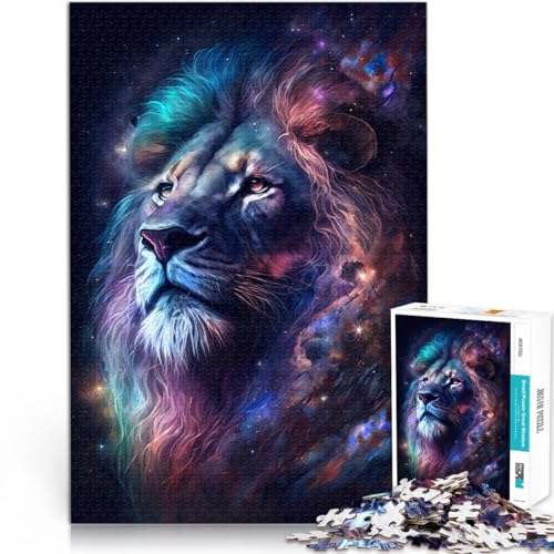Puzzle mit 1000 Teilen für Erwachsene kosmische Galaxie Löwe lustige Familienspiele 50 x 75 cm geeignet als Schreibtischdekoration für Teenager ab 14 Jahren Puzzle mit 1000 Teilen für Erwachsene kosmische Galaxie Löwe lustige Familienspiele 50 x 75 cm geeignet als Schreibtischdekoration für Teenager ab 14 Jahren von DLBHSG
