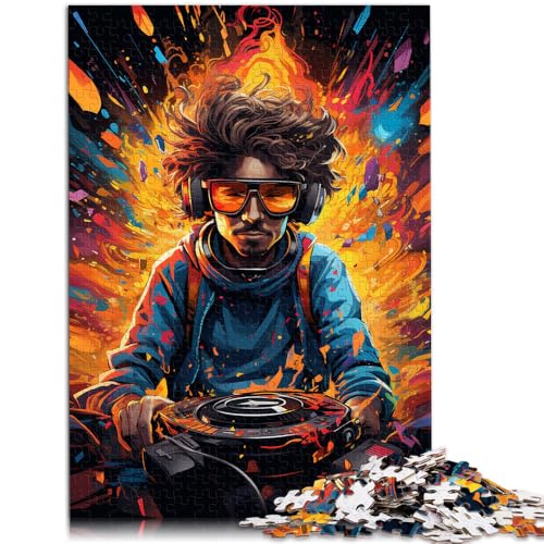 Puzzle mit 1000 Teilen für Erwachsene von Neon DJ Stressabbau-Spielzeug 50 x 75 cm. Helfen Sie dem Gehirn süchtig machendes Spielzeug zu trainieren und Geduld zu fördern. Puzzle mit 1000 Teilen für Erwachsene von Neon DJ Stressabbau-Spielzeug 50 x 75 cm. Helfen Sie dem Gehirn süchtig machendes Spielzeug zu trainieren und Geduld zu fördern. von DLBHSG