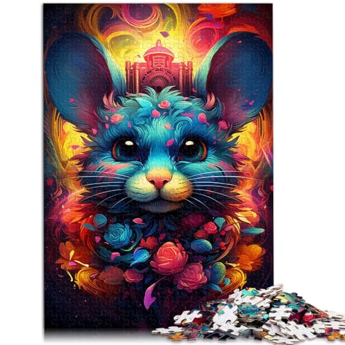 Puzzle 1000 Teile für Erwachsene Maus Lernpuzzle Familienspiel 50x75cm Fördert die Liebe zwischen Paaren für Teenager ab 14 Jahren von DLBHSG