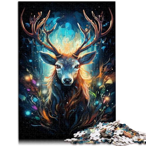 Puzzles Erwachsene Schwarze Katze. Lustige Puzzles Erwachsene 1000 Teile 19,7 x 29,5 Zoll Holzpuzzle lustige Spiele die ganze Familie. Geeignet Erwachsene und Jugendliche ab 14 Jahren von DLBHSG