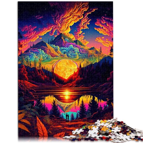 1000-teiliges Puzzle für Erwachsene psychedelische Natur Lernspielzeug 50 x 75 cm anspruchsvolles Spiel und Familienspiel für Teenager ab 14 Jahren 1000-teiliges Puzzle für Erwachsene psychedelische Natur Lernspielzeug 50 x 75 cm anspruchsvolles Spiel und Familienspiel für Teenager ab 14 Jahren von DLBHSG