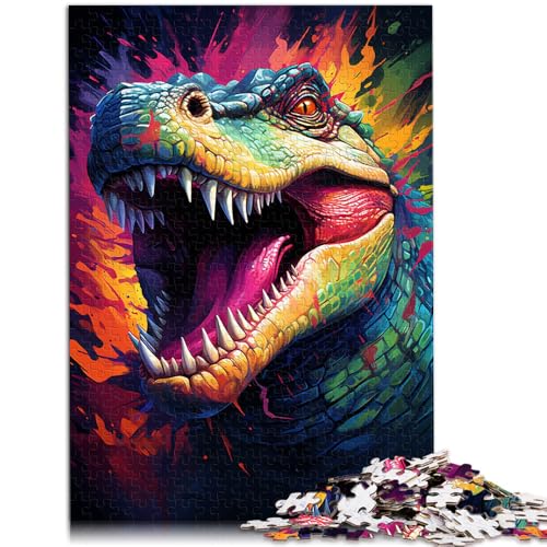 Puzzle für Erwachsene 1000 Teile Krokodil-Spiele Spielzeug Geschenk 50 x 75 cm Lernspiel zum Geburtstag Weihnachten für 14-Jährige von DLBHSG