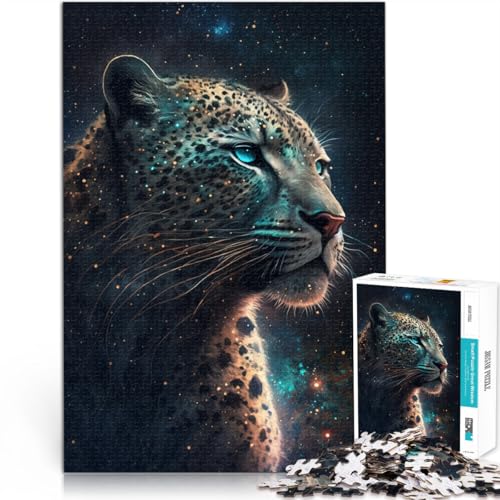 Puzzles Kunstblumenlöwenpuzzles für Erwachsene 1000 Teile 19,7 Zoll x 29,5 Zoll Holzpuzzle Interessantes Puzzle zur Stressreduzierung geeignet für Erwachsene von DLBHSG