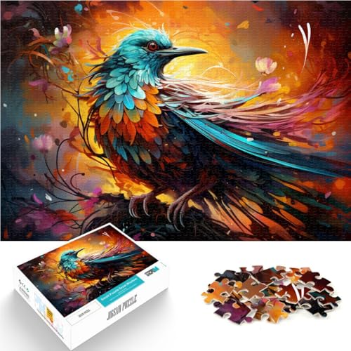 Puzzles für Erwachsene 1000 Teile Tiere Spielzeug Lernspiele Stressabbau 26x38cm Stressabbau Staycation Zeit totschlagen von DLBHSG