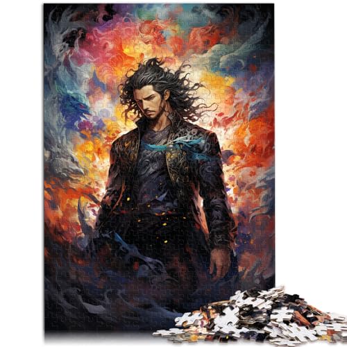 Puzzle für Erwachsene 1000 Teile Krieger pädagogisches Spielzeug zum Stressabbau 50 x 75 cm Lernspiel für Geburtstag Weihnachten von DLBHSG