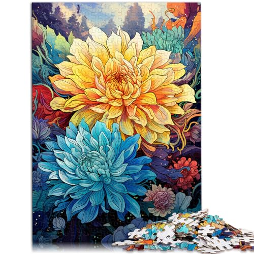 Puzzle für Erwachsene 1000 Teile hübsche Blumen Spiele Spielzeug Geschenk 50 x 75 cm anspruchsvolles Spiel und Familienspiel für Teenager ab 14 Jahren von DLBHSG