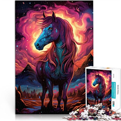 Puzzle für Erwachsene 1000 Teile Kunst Pferdespiele Spielzeug Geschenk 50 x 75 cm geeignet als Schreibtischdekoration geeignet für Jugendliche ab 14 Jahren Puzzle für Erwachsene 1000 Teile Kunst Pferdespiele Spielzeug Geschenk 50 x 75 cm geeignet als Schreibtischdekoration geeignet für Jugendliche ab 14 Jahren von DLBHSG