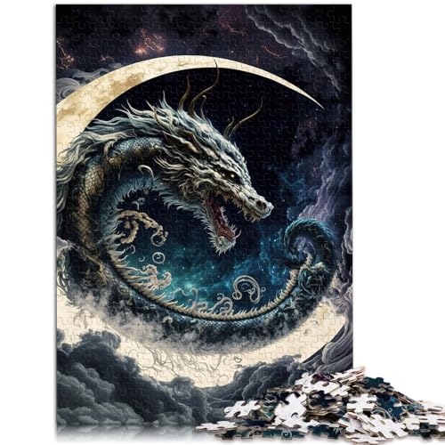 1000-teiliges Puzzle für Erwachsene Drachen-Quizspiel 50 x 75 cm jedes Teil ist einzigartig – anspruchsvolles Familienspiel für 14-Jährige 1000-teiliges Puzzle für Erwachsene Drachen-Quizspiel 50 x 75 cm jedes Teil ist einzigartig – anspruchsvolles Familienspiel für 14-Jährige von DLBHSG