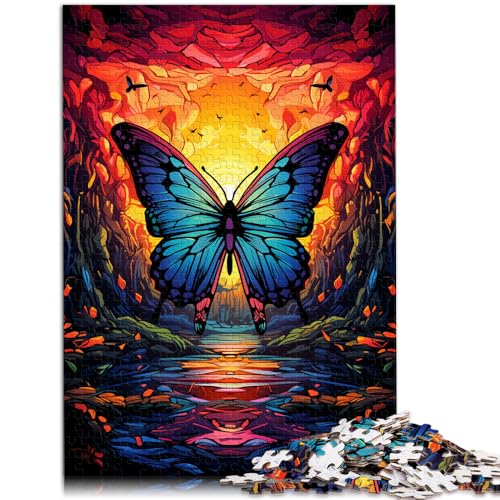 Puzzle 1000 Teile für Erwachsene Schmetterling malen Lernspiel Herausforderungsspielzeug 50 x 75 cm mit passendem Poster und Quizblatt Puzzle 1000 Teile für Erwachsene Schmetterling malen Lernspiel Herausforderungsspielzeug 50 x 75 cm mit passendem Poster und Quizblatt von DLBHSG