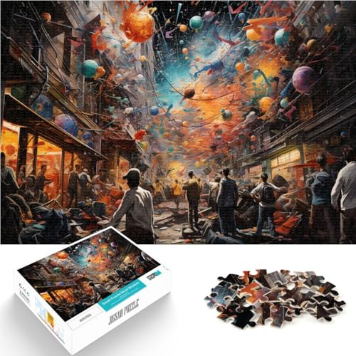 Puzzles für Erwachsene und Kinder Seltsame und schöne Berge für Erwachsene Puzzles 1000 Teile 19,7 x 29,5 Zoll Holzpuzzle Weihnachtsgeburtstagsgeschenke von DLBHSG