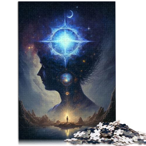 Puzzle 1000 Teile für Erwachsene Esoterisches Zen-Universum für Puzzle 50x75cm Lernspiel für Geburtstag Weihnachten für Teenager ab 14 Jahren von DLBHSG