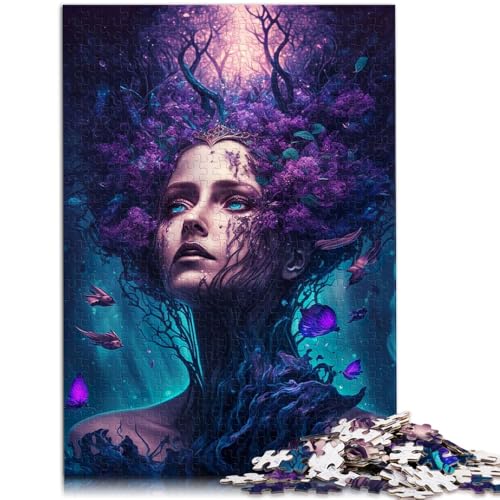 1000-teiliges Puzzle für Erwachsene Unterwasserprinzessin Lernspiel Herausforderungsspielzeug 50 x 75 cm Lernspiel für Geburtstag Weihnachten von DLBHSG
