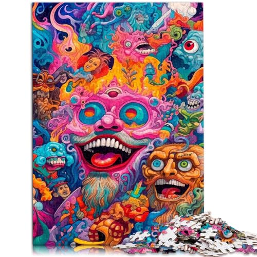 Puzzle 1000 Teile für Erwachsene Lernpuzzle 50 x 75 cm Wanddekoration einzigartige Geburtstags Teenager ab 14 Jahren von DLBHSG