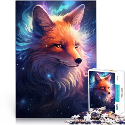 Puzzle für Erwachsene 1000 Teile Cosmic Star Fox Präzisionsschnitt-Puzzle 50 x 75 cm Lernspiel für Geburtstag Weihnachten von DLBHSG