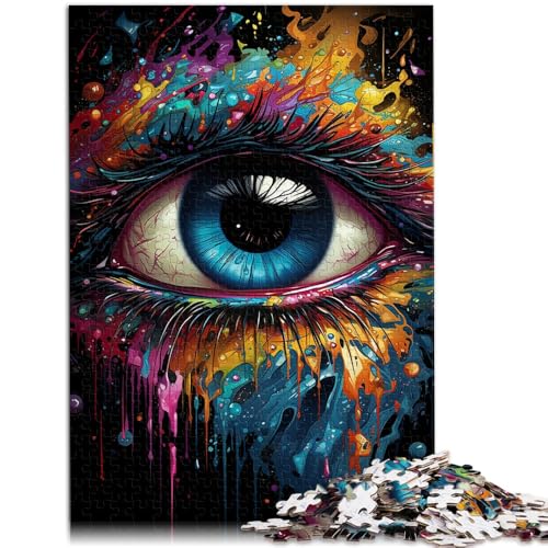 Puzzle für Erwachsene 1000 Teile „Das kosmische Auge“ anspruchsvolles Spiel 50 x 75 cm Geschenke für Freunde und Familie von DLBHSG