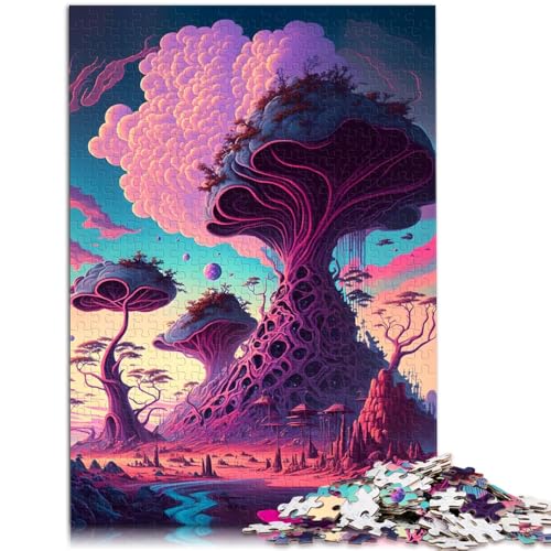 1000-teiliges Puzzle für Erwachsene Weltraumlandschaft Quizspiel 50 x 75 cm Künstlersammlung bildende Kunst für Teenager ab 14 Jahren von DLBHSG