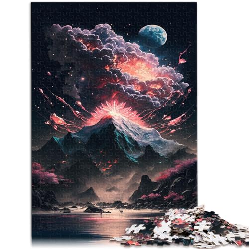 1000-teiliges Puzzle für Erwachsene Kirschblüte japanische Kunst Lernspielzeug 50 x 75 cm ganze Familie 1000-teiliges Puzzle für Erwachsene Kirschblüte japanische Kunst Lernspielzeug 50 x 75 cm ganze Familie von DLBHSG
