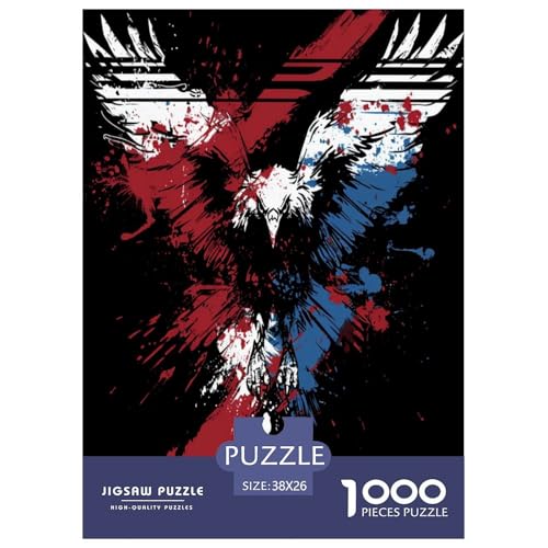 Adler Puzzle 1000 Teile Schwer Puzzle Spielzeug Lernspiel Impossible Herausforderungsspielzeug Für Erwachsene Und Kinder Ab 14 Jahren 38x26cm/1000pcs Adler Puzzle 1000 Teile Schwer Puzzle Spielzeug Lernspiel Impossible Herausforderungsspielzeug Für Erwachsene Und Kinder Ab 14 Jahren 38x26cm/1000pcs von DLONIRPEX