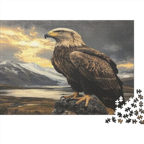 Adler Puzzles 1000 Teile, Impossible Puzzle Home DekoRatteion Puzzle 1000pcs (75x50cm) von DLONIRPEX
