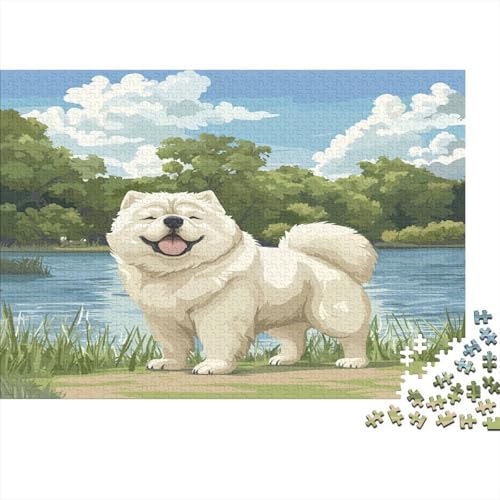 Chow Puzzles 1000 Teile, Impossible Puzzle Home DekoRatteion Puzzle 1000pcs (75x50cm) von DLONIRPEX