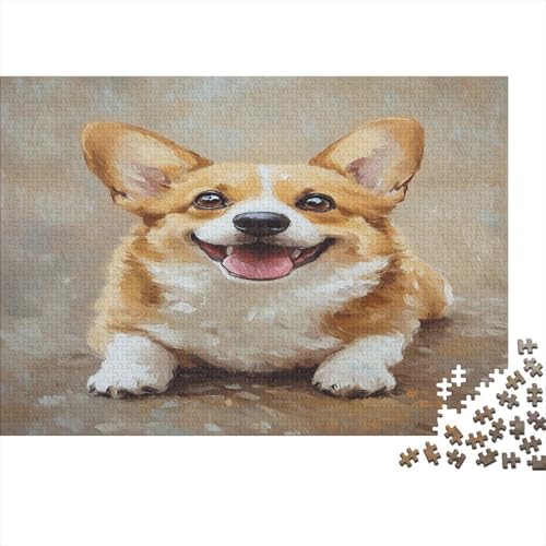 Corgi 1000 Stück Puzzle Für Erwachsene- Kinder Lernspiel Spielzeug Geschenk Für Die Große Puzzles 1000pcs (75x50cm) pcs (75x50cm) von DLONIRPEX