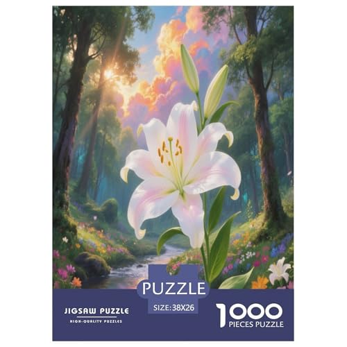 Nelken Puzzle 1000 Teile Schwer Puzzle Spielzeug Pädagogisches Spiel Impossible Herausforderung Spielzeug Für Erwachsene Kinder 38x26cm/1000pcs von DLONIRPEX