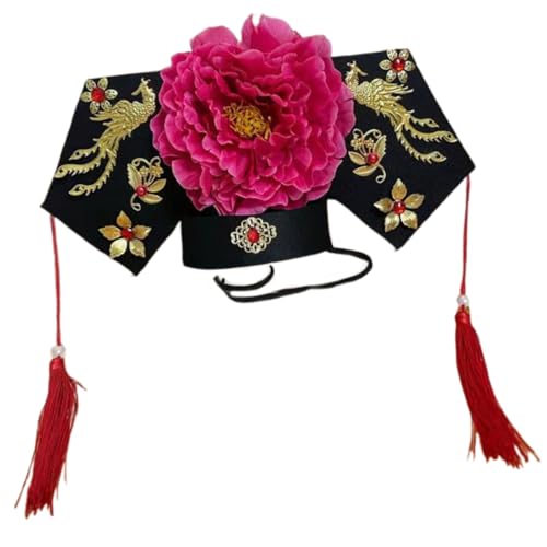 Elegante Champagnerplätze Styles Haarstück Konkubinen Alte Kostüm Kopfbedeckung Für Hochzeiten Und Veranstaltung von DLUKENY