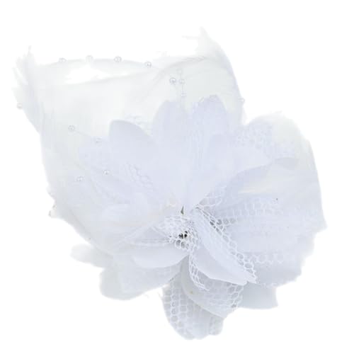 Heckerfassende Blumenhaarzubehör Mit Gefiedertem Detail Cosplay Hair Piece Haarclip Für Tanzpartys Und Cosplay Heckerfassende Blumenhaarzubehör Mit Gefiedertem Detail Cosplay Hair Piece Haarclip Für Tanzpartys Und Cosplay von DLUKENY