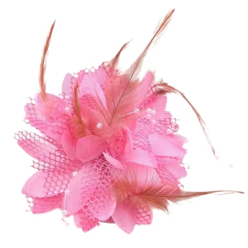 Heckerfassende Blumenhaarzubehör Mit Gefiedertem Detail Cosplay Hair Piece Haarclip Für Tanzpartys Und Cosplay Heckerfassende Blumenhaarzubehör Mit Gefiedertem Detail Cosplay Hair Piece Haarclip Für Tanzpartys Und Cosplay von DLUKENY