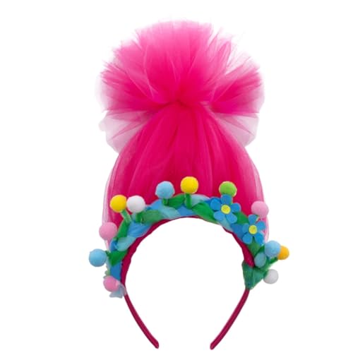 DLUKENY Stilvolle Prinzessinnen-Haarschmuck, Bälle, Geburtstag, lustige Kopfbedeckung, Halloween, Tüll, bezaubernde Haar-Kopfbedeckung DLUKENY Stilvolle Prinzessinnen-Haarschmuck, Bälle, Geburtstag, lustige Kopfbedeckung, Halloween, Tüll, bezaubernde Haar-Kopfbedeckung von DLUKENY