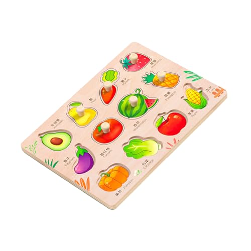 Hölzerne Peg Rätsel Für Kinder Fahrzeug Obst Tiere Bildungsblock Für Kinder Vorschulalter Lernen Spielzeug Hölzerne Peg Rätsel Für Kinder Fahrzeug Obst Tiere Bildungsblock Für Kinder Vorschulalter Lernen Spielzeug von DLUKENY