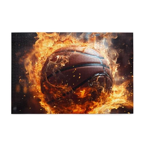 Basketball auf Feuer und Wasserflamme Splashing Erwachsene Holzpuzzle 1000 Teile für das perfekte visuelle Fest! 1000 Teile Basketball auf Feuer und Wasserflamme Splashing Erwachsene Holzpuzzle 1000 Teile für das perfekte visuelle Fest! 1000 Teile von DLXW